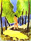 Nude in Sunlit Landscape